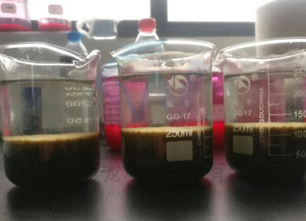 印染廠(chǎng)高效脫色劑污水處理效果